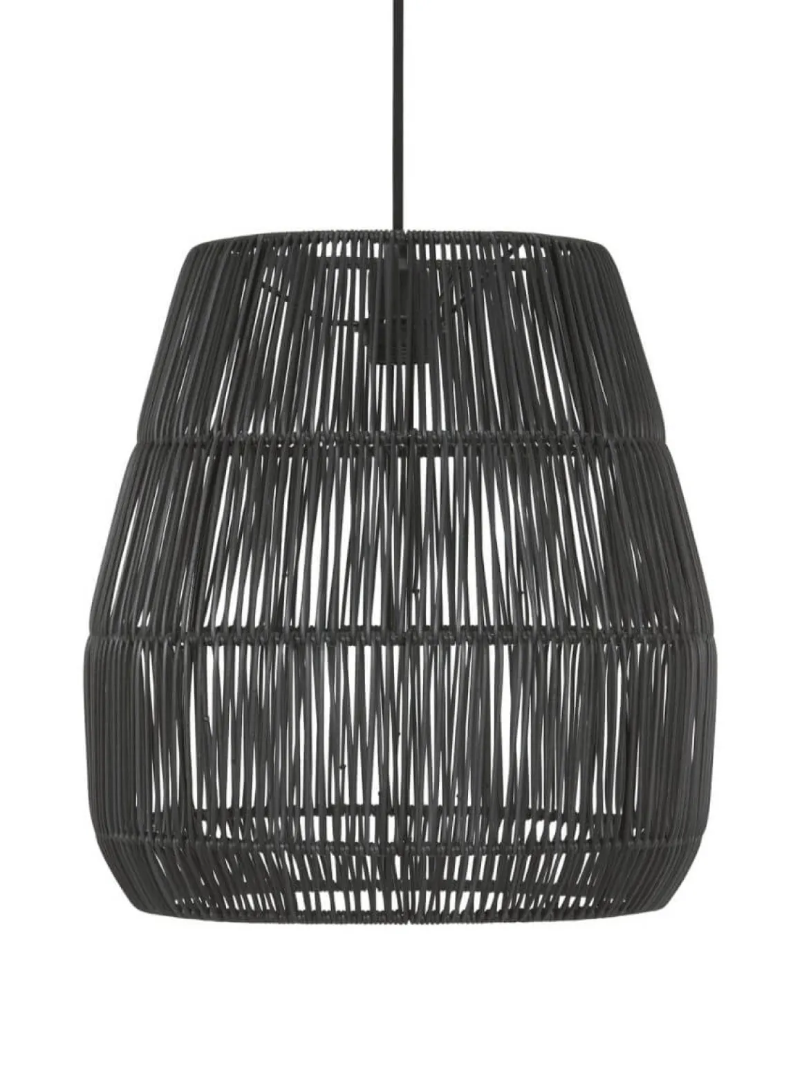 SAIGON Taklampa Utomhus FlexOut 38cm Svart Rotting