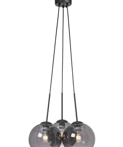 SALLE Takpendel 3a 450mm Svart/Rökfärgad