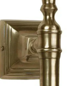 SALONG Vägglampa 45cm Antikmässing