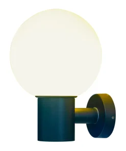 SALTVIK Vägglampa Ute 28cm Svart IP44