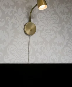SANDNES Vägglampa 24cm Antik
