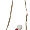 SANTA Inomhusdekoration Batteri 50cm Röd