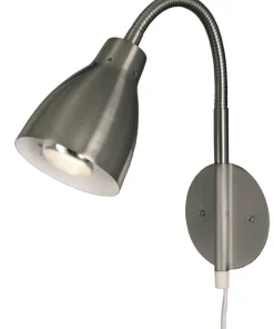 SAREK Vägglampa 30cm Stål