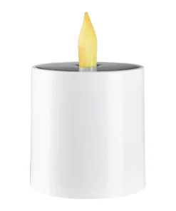 SAUL Solcells-Ljus 11cm Vit