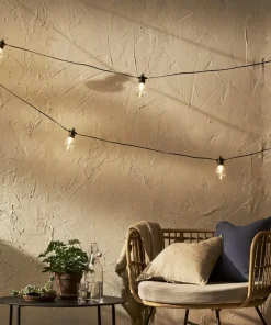 SELECTA Ljusslinga 13,6m 18LED Varmvit/Svart