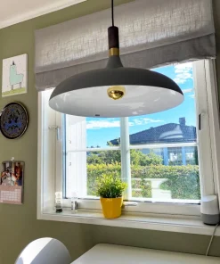 SENSE Takpendel 45cm Grå/Matt Mässing