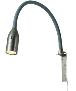 SENSILO Sänglampa Dimbar 37cm Tenn