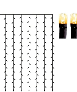 SERIE LED Ljusgardin 120LED 200cm Extra varmvit IP44