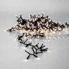 SERIE LED Ljusslinga Crispy Ice White 800L 16m Svart