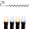 SERIE LED Ljusslinga 8m 80LED IP44 Varmvit & Kallvit Svart