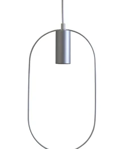 SHAPE Pendel E27 20cm Silver