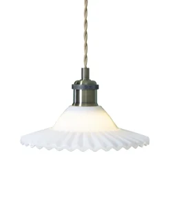 SILVIA Fönsterlampa 21,5 cm Antik/Opalvit