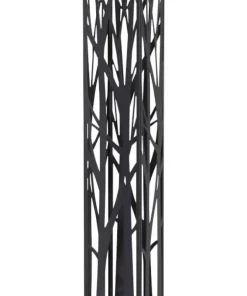 SIRANNA Solcells-pollare 66cm Svart