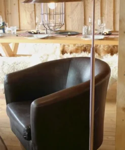 SKEPPAR Golvlampa 160cm Koppar