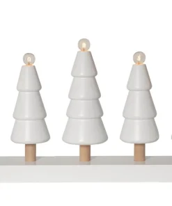 SKOG Ljusstake 5L 46cm Vit