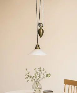 SKOMAKARE Takpendel 31cm Antik/Vit