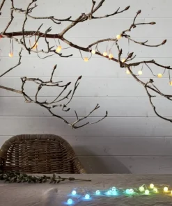 SMART FAIRY LIGHT Ljusslinga 66L Batteri 10m 66LED Multi/Silver