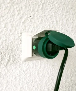 SMART PLUG Outdoor 9,69cm Svart