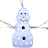 Snögubbe 38 cm Crystalo Dekorationsfigur