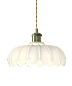 SOFIA Fönsterlampa 25cm Antik/Opalvit