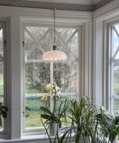 SOFIA Fönsterlampa 25cm Antik/Opalvit