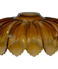 SOFIA Glasskärm 25cm Brunt glas