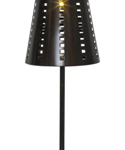 SOLA Solcellslampa 35cm Svart
