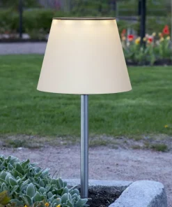 SOLINI Solcellslampa 90cm Vit