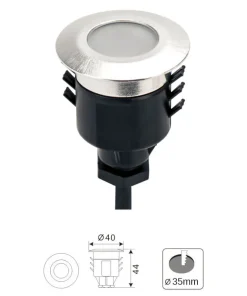 SPECTRUM Decklight 4cm 5-Pack 12V IP65