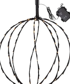 SPHERE Utomhusdekoration Batteri 54cm Svart