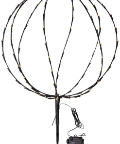 SPHERE Utomhusdekoration Batteri 64cm Svart
