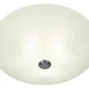STRÅLA Plafond 50cm Vit/Stål