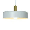 SUVI Taklampa 35cm Vit/Mässing