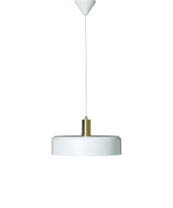 SUVI Taklampa 35cm Vit/Mässing