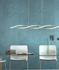 SWIRL Takpendel LED Dimbar 109cm Stål