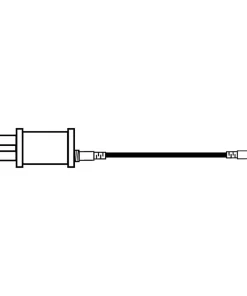 SYSTEM 24 Startkabel Max1500L/20.4VA 5cm Svart IP44
