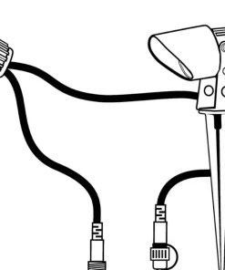 SYSTEM 24 Trädgårdsspot 150cm Svart