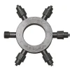 SYSTEM EXPO Förgrening 5st 20cm IP44 Svart