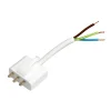 TAKKONTAKT DCL Jordad 20cm kabel Vit PR Home