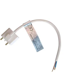 TAKKONTAKT DCL Ojordad 20cm kabel Vit Cottex