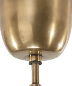 TAKKOPP 9,5cm Antikmässing