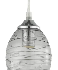 TELLUS Fönsterlampa 10cm Smoke