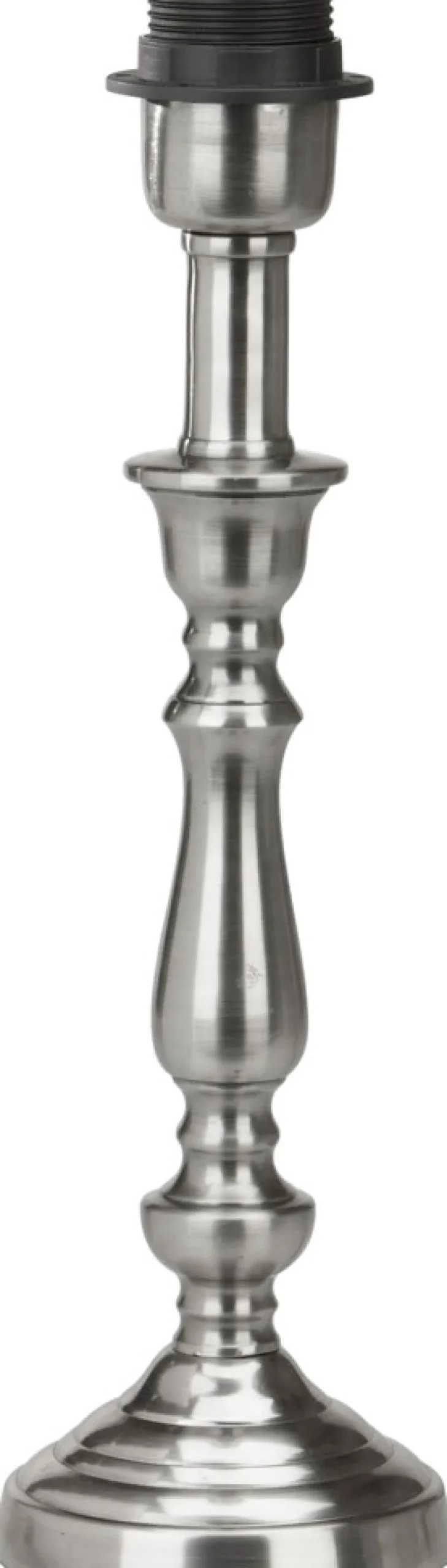 THERESE Lampfot 42cm Antiksilver