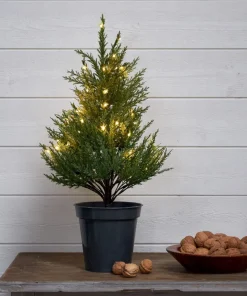 THUJA Dekorationsträd Batteri 55cm Grön