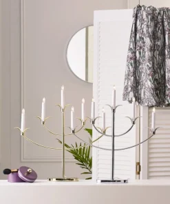 TILPI Metalljusstake 53cm Mässing