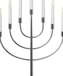 TITUS Metalljusstake 7L 59cm Krom