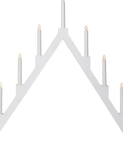 TORPA Ljusstake Vit 71cm