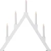 TORPA Träljusstake 57,5cm Vit