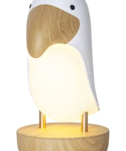 TOUCAN BIRD Nattlampa LED Batteri 20cm Vit