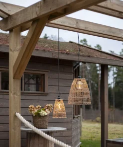 TOVE Lampskärm 23cm Natur IP44